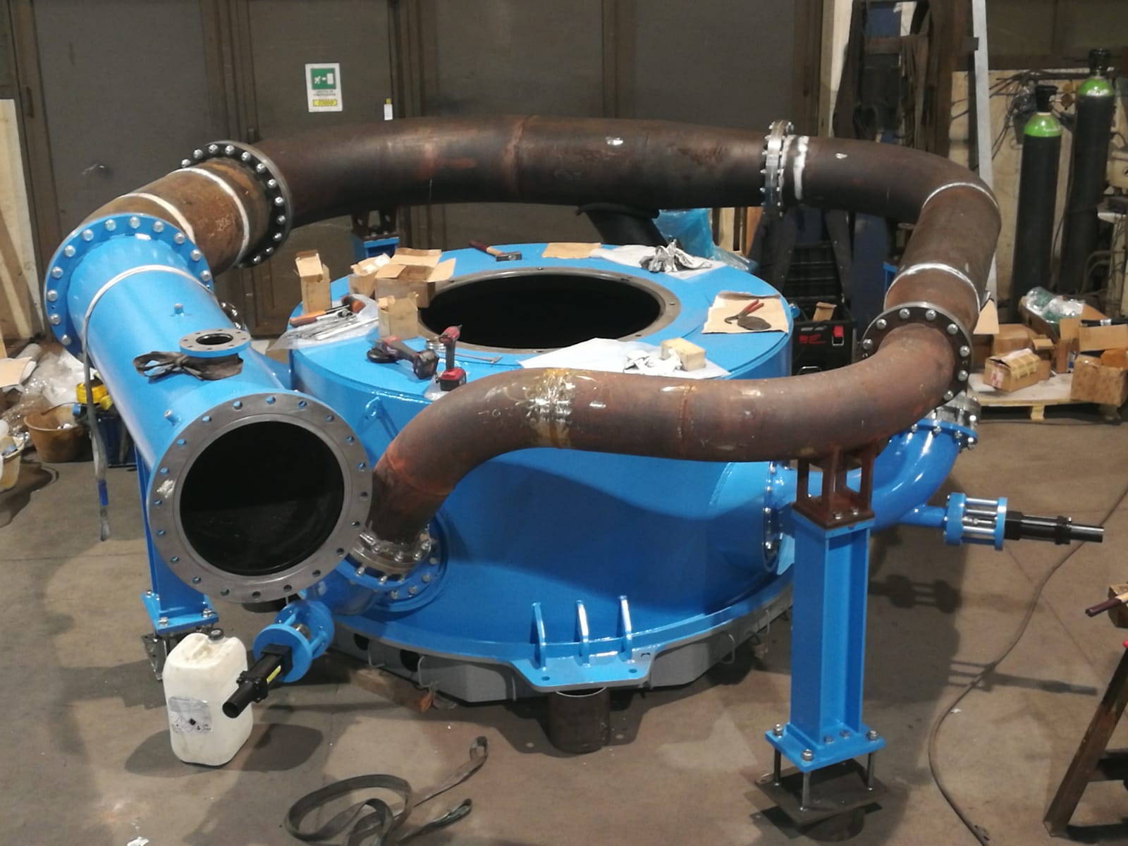 Carpenterie per turbine pelton