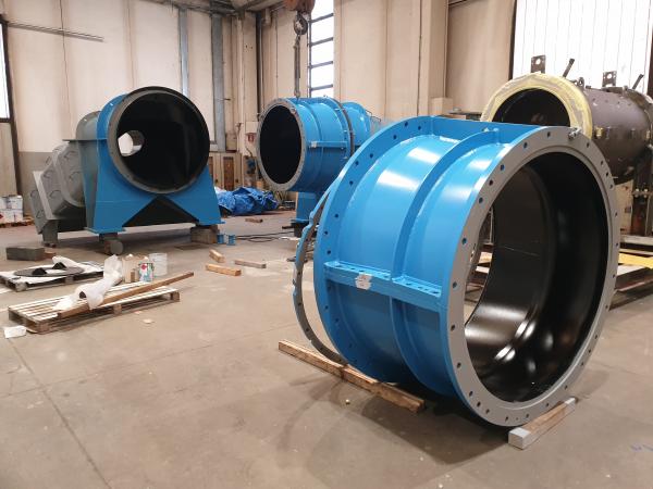 Carpenterie per turbine kaplan