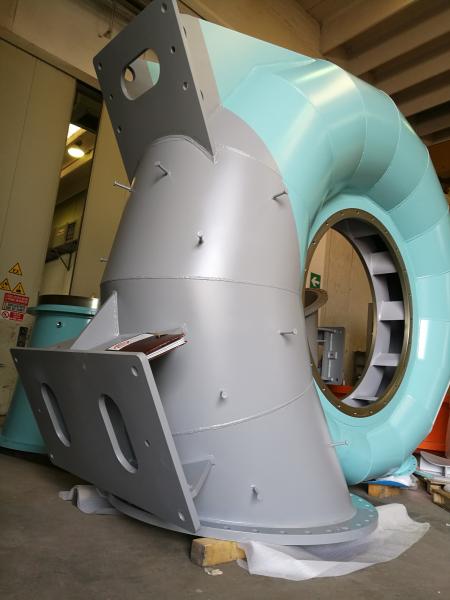 Carpenterie per turbine francis